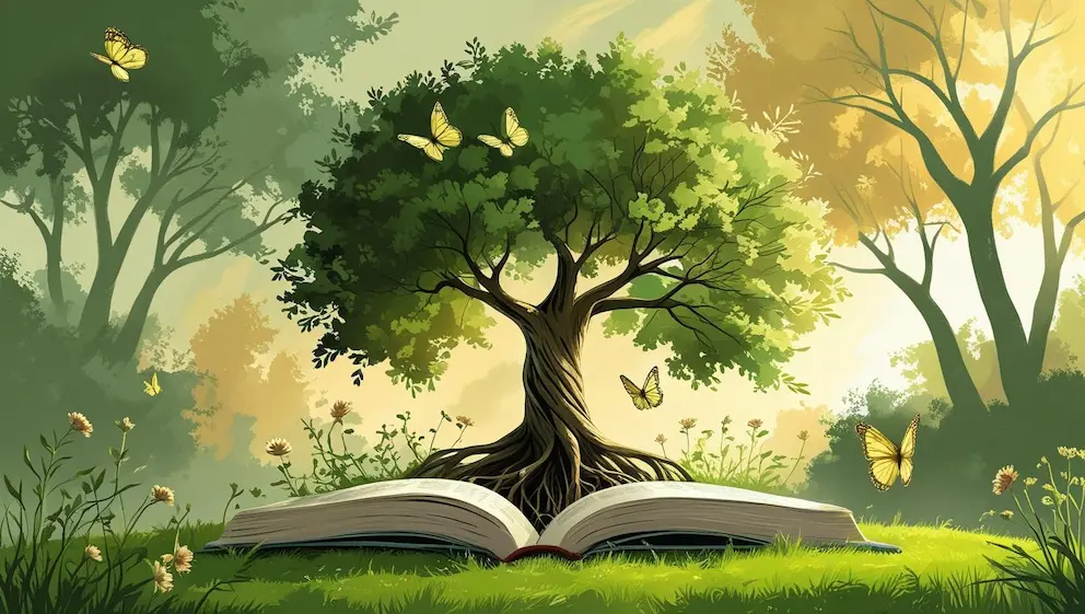 illustration nature généalogie